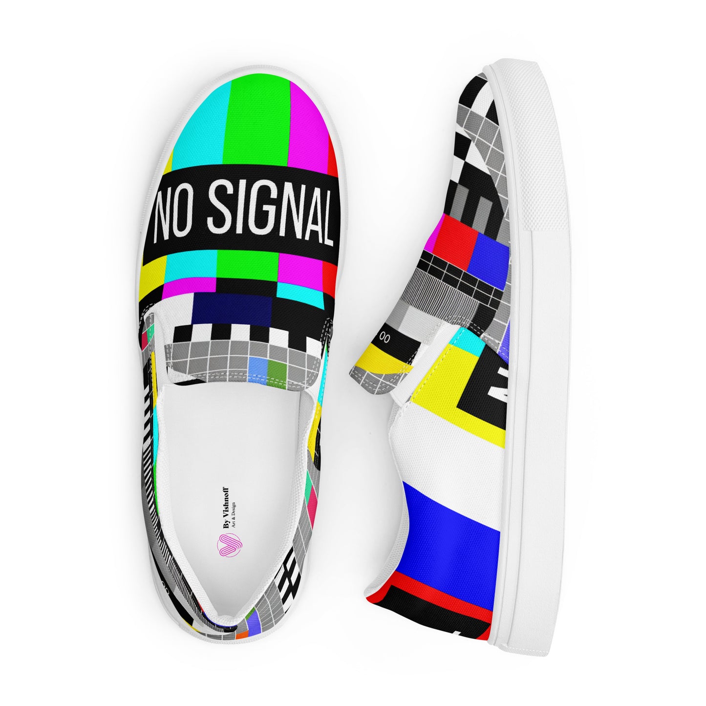 No Signal Men’s slip-on canvas shoes