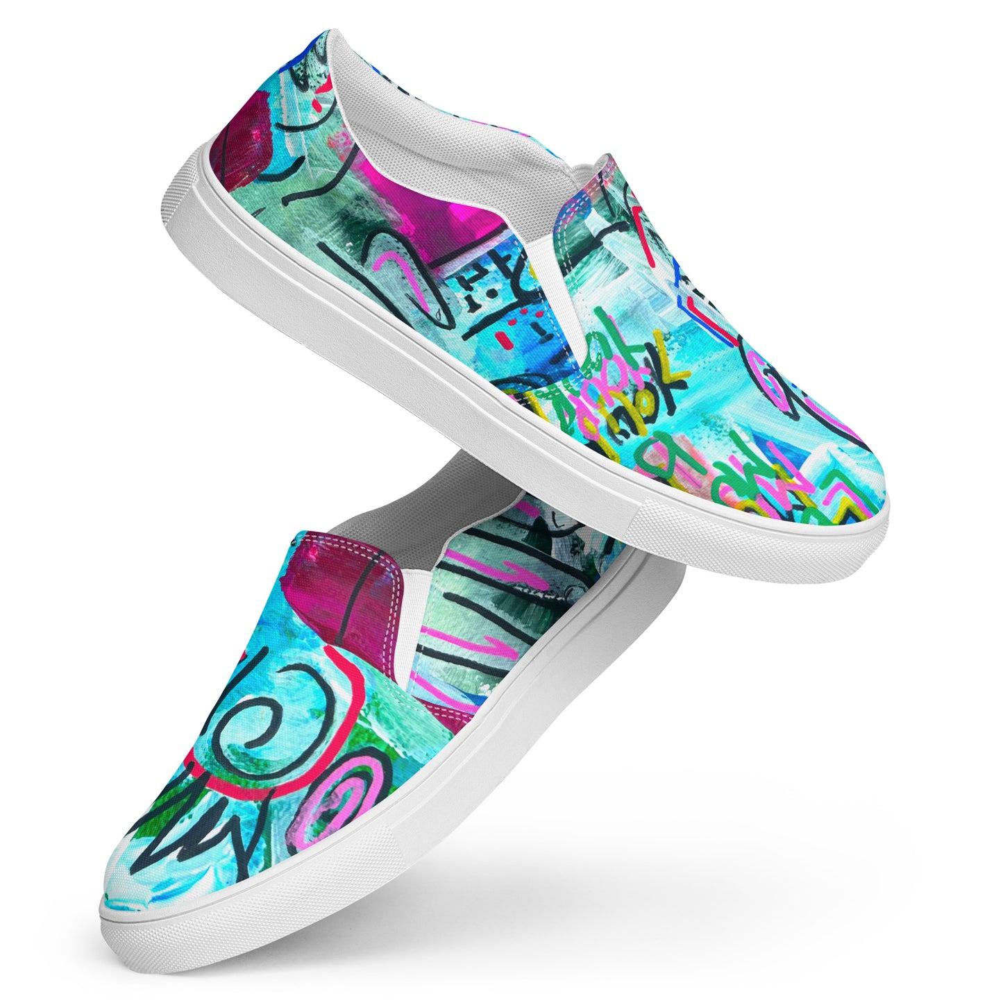 DJ Men’s slip-on canvas shoes