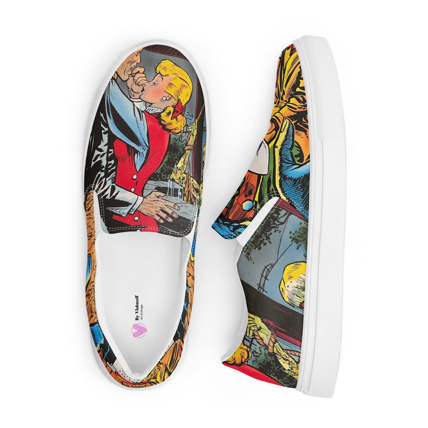 Terror Men’s slip-on canvas shoes