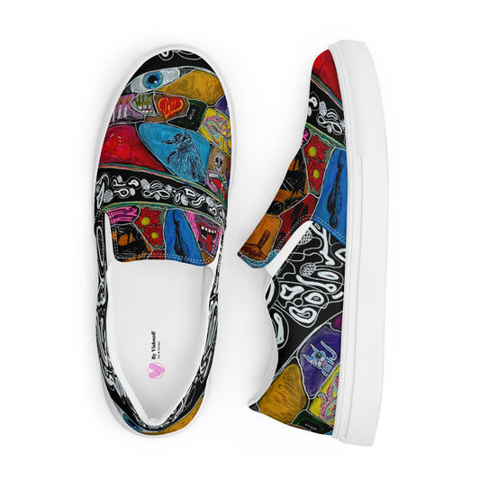 Inside Men’s slip-on canvas shoes