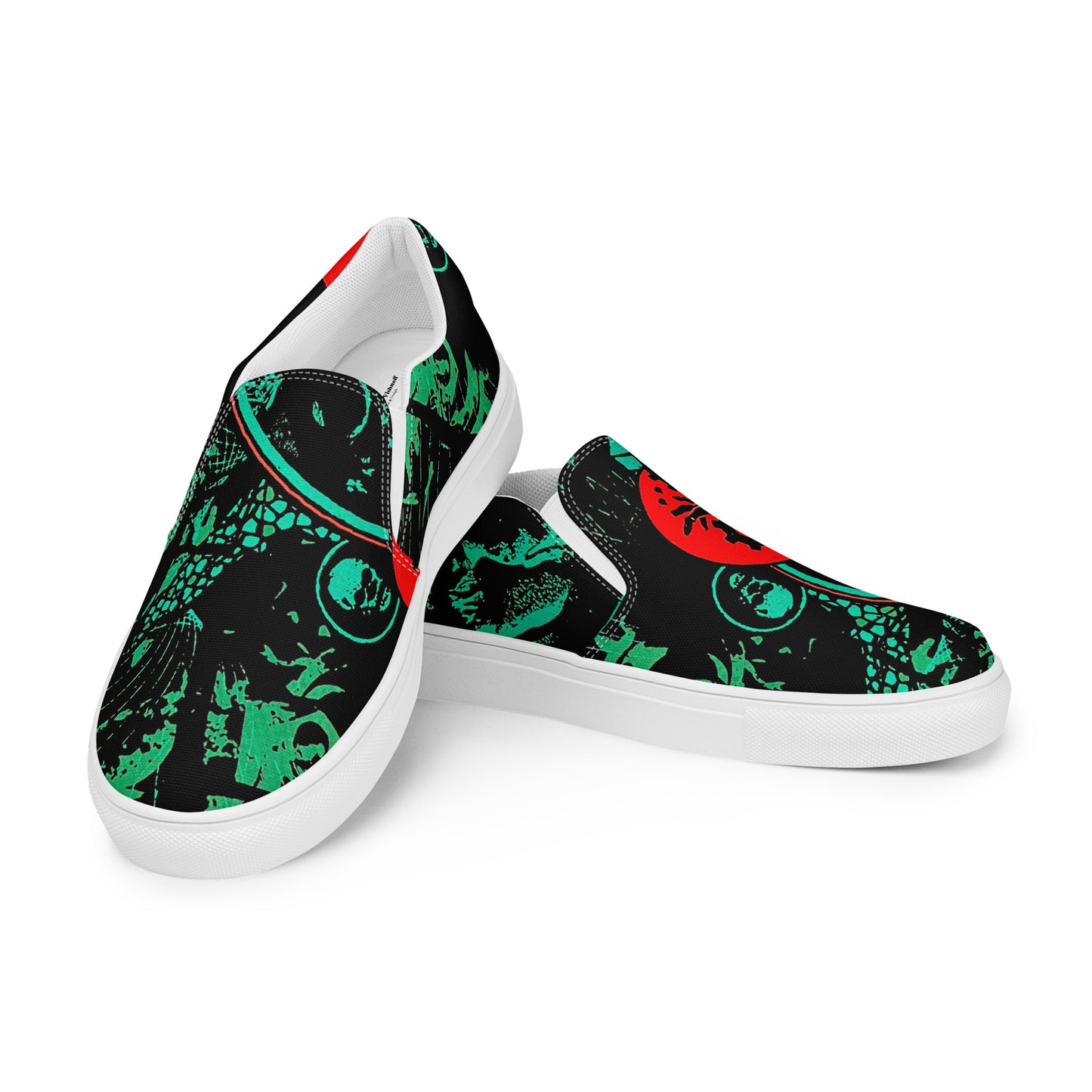 Snake Men’s slip-on canvas shoes