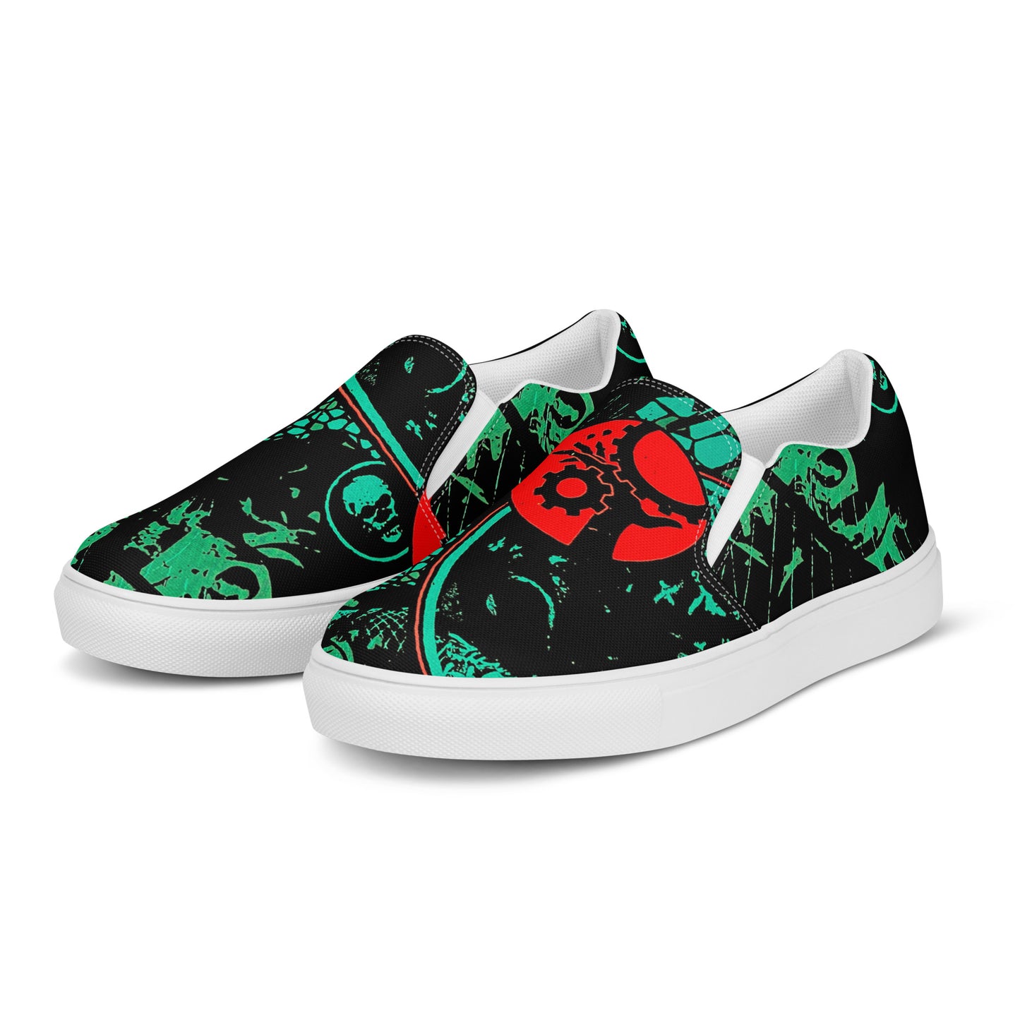 Snake Men’s slip-on canvas shoes