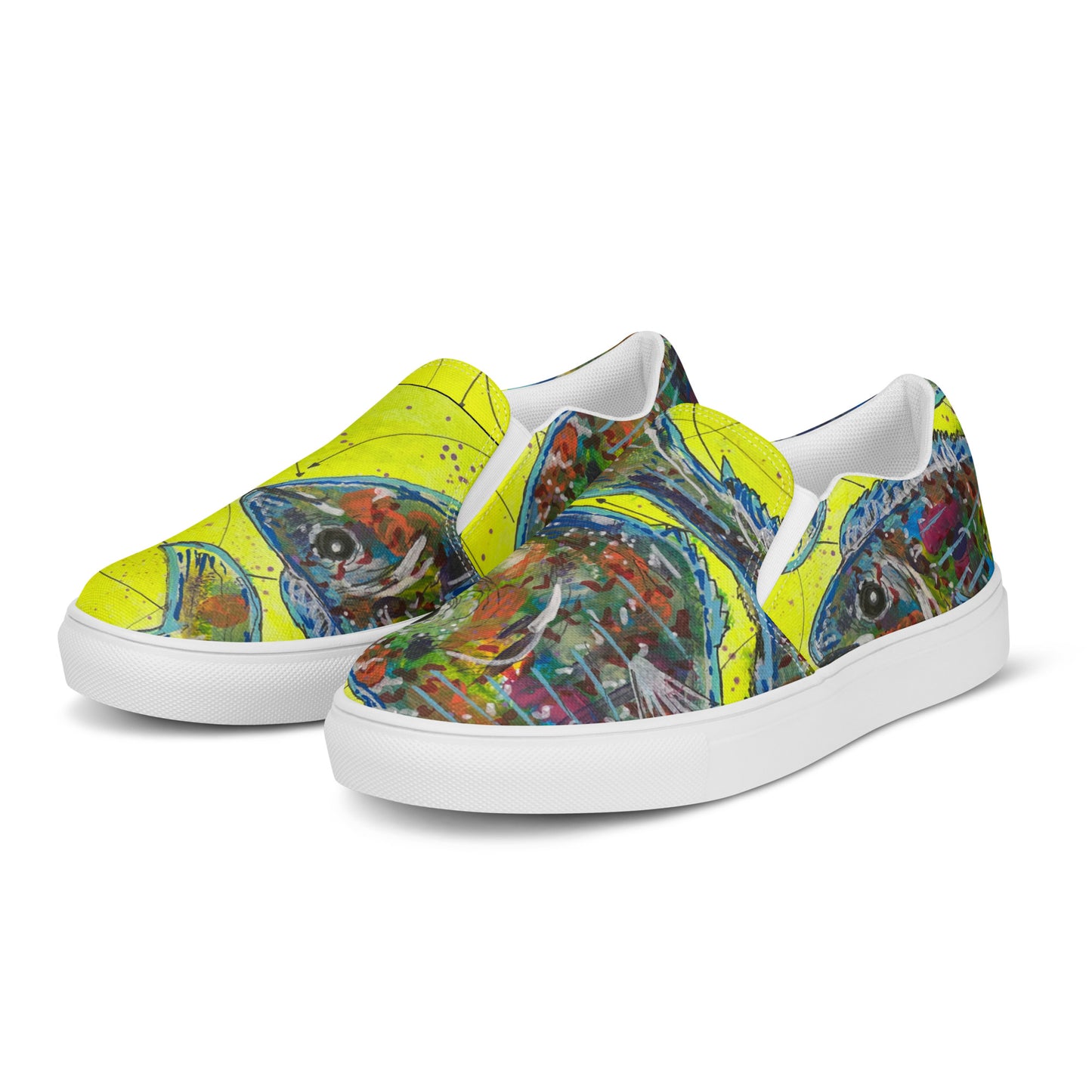 GloFish Men’s slip-on canvas shoes