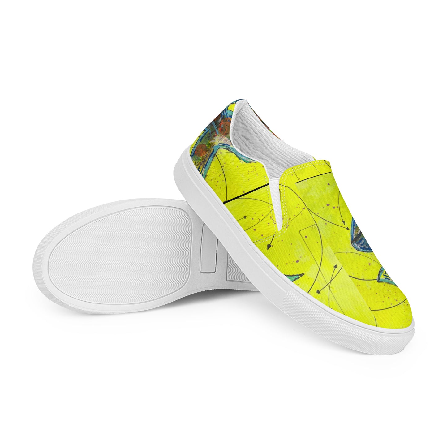 GloFish Men’s slip-on canvas shoes