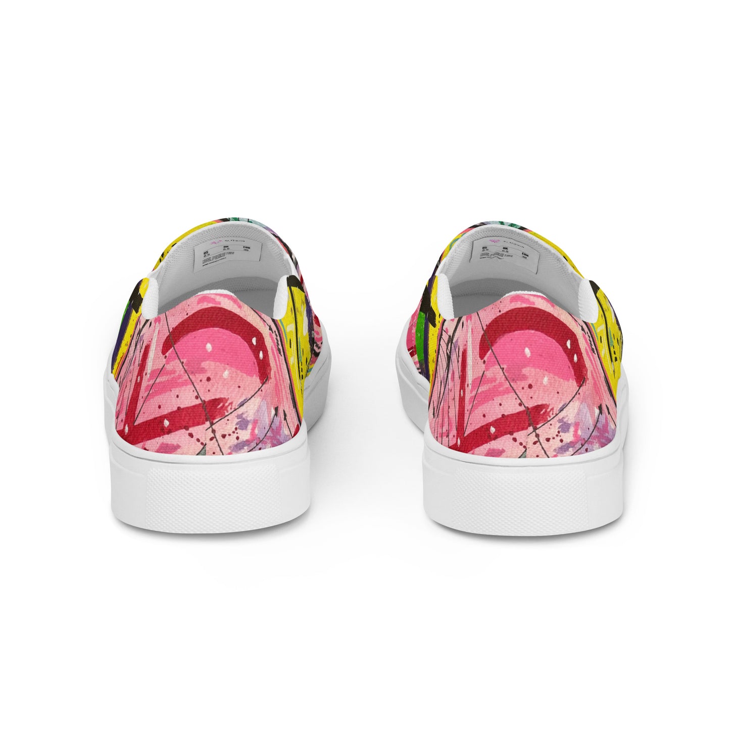 Heart Women’s slip-on canvas shoes