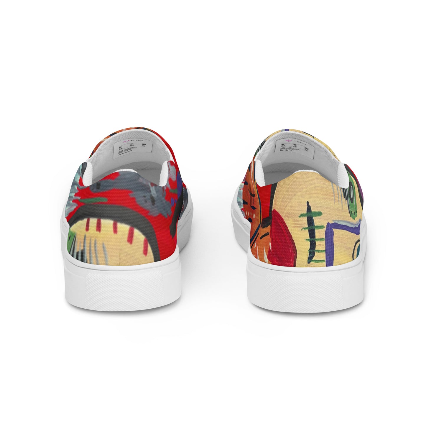 Red Him Women’s slip-on canvas shoes