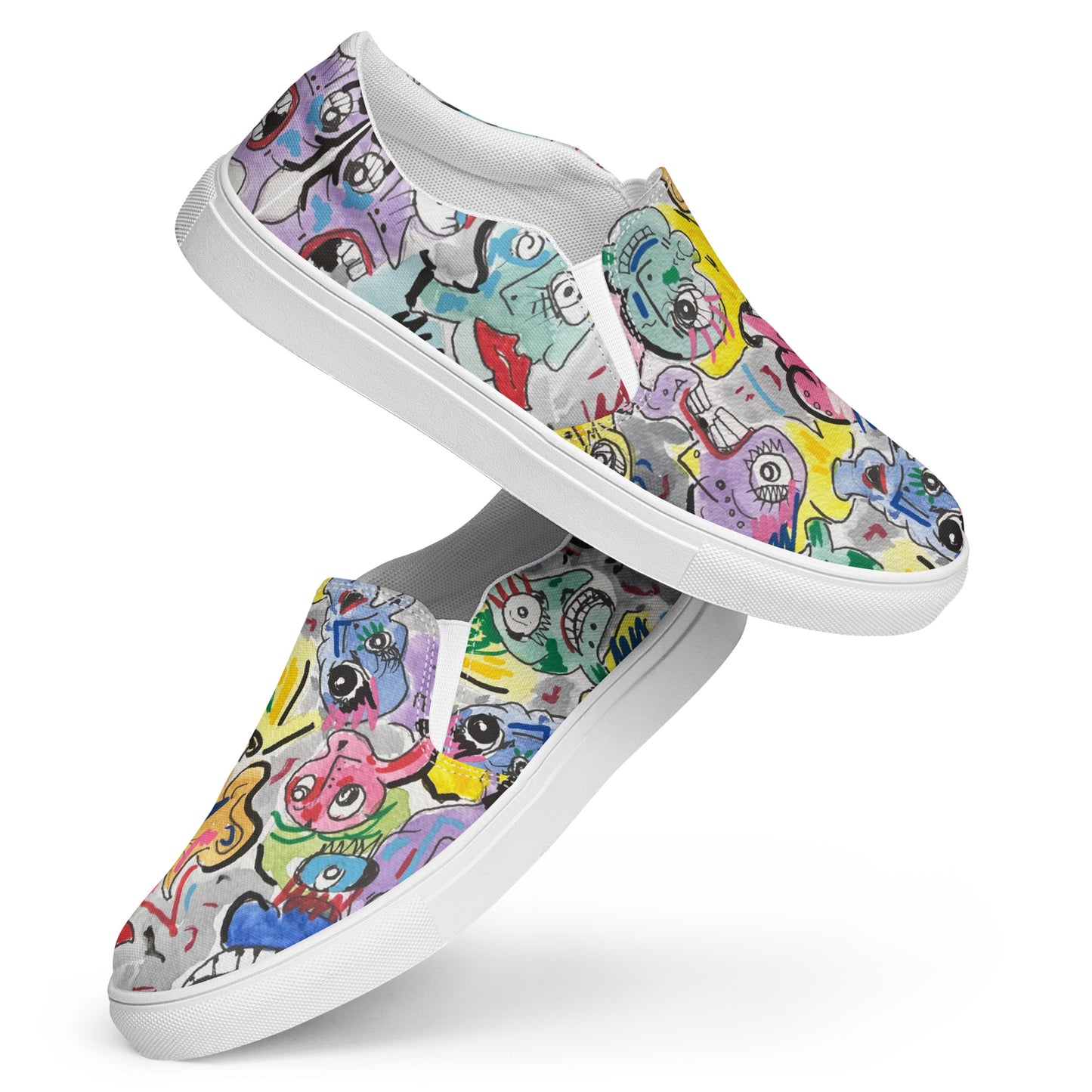 People Women’s slip-on canvas shoes