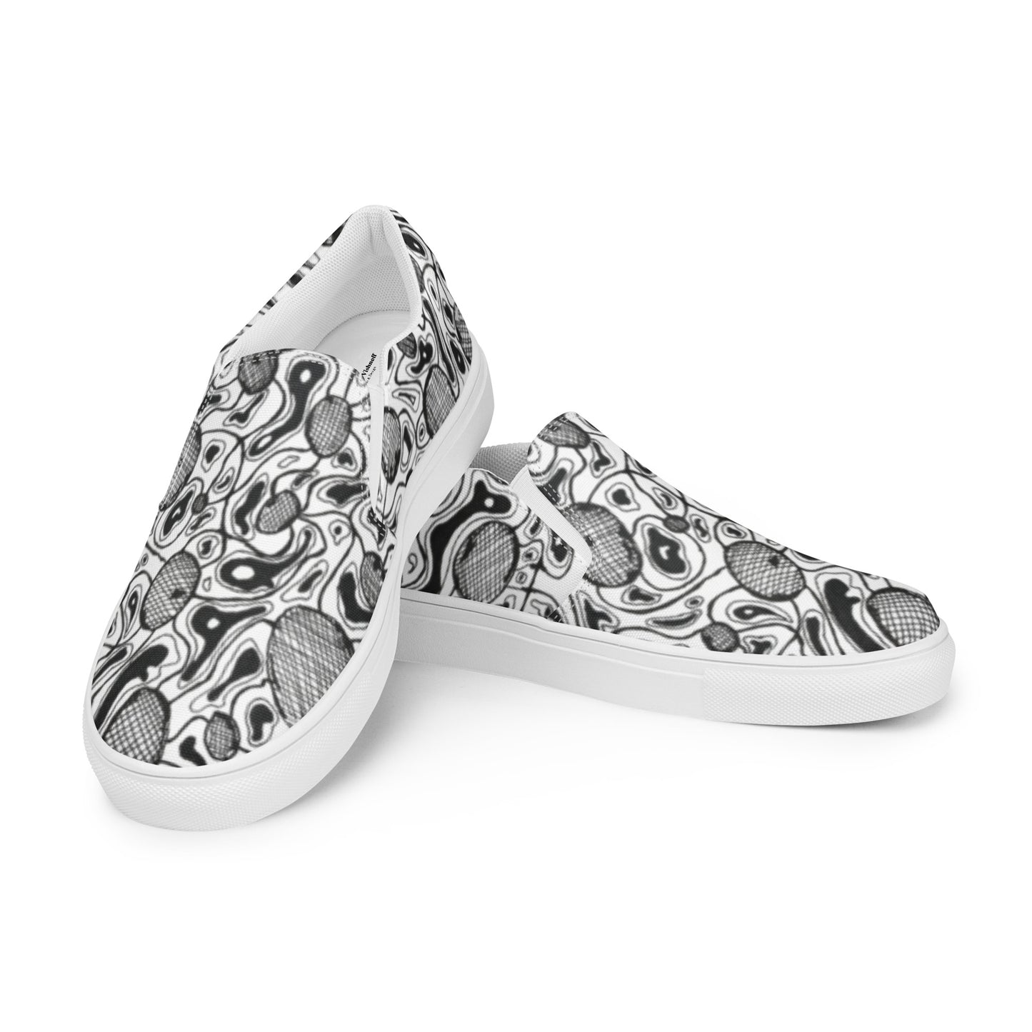 Melted Cell Women’s slip-on canvas shoes