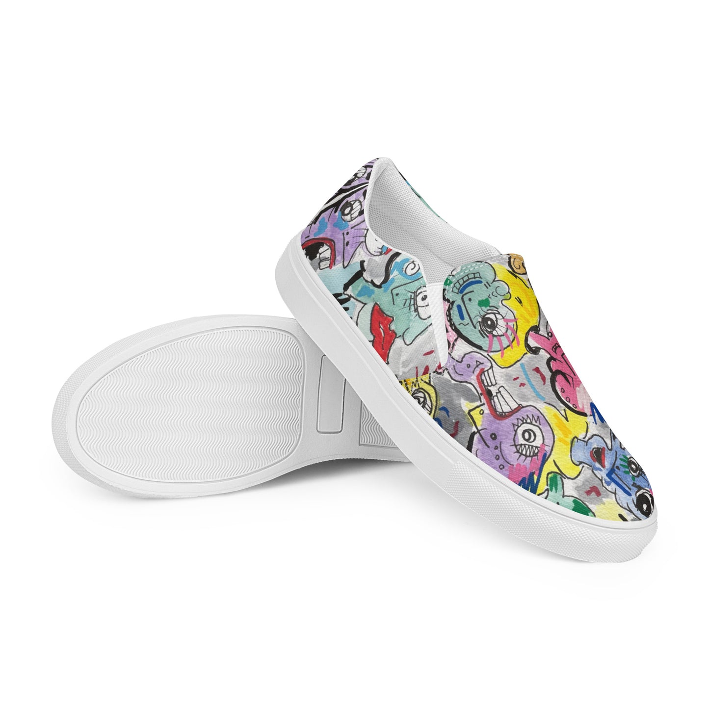 People Women’s slip-on canvas shoes